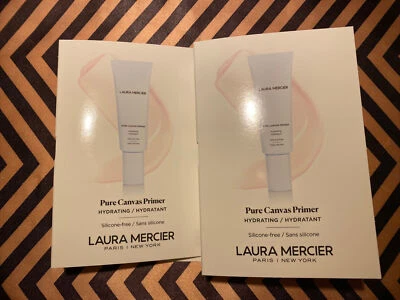 2X Laura Mercier Pure Canvas Primer Hydrating Travel Size .34oz/10ml Each - Image 1 of 4