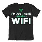 Wifi Humor Tshirt Programmer Language T-Shirt Networking Textile Tee