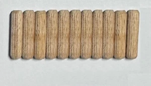 11x Ikea Wood Dowels / Furniture Pegs 25mm x 6mm Part # 101344 - Picture 1 of 1