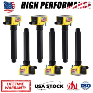 6 Pack Performance Ignition Coil for Chrysler Dodge Jeep Ram 3.2L 3.6L V6 UF648 - Picture 1 of 12