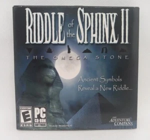 Riddle Of The Sphinx II: The Omega Stone PC Game * Win 98/2000/ME/XP * Brand New - Picture 1 of 2