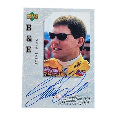 1999 Upper Deck Nascar Signature Collection Steve Park Autograph #SP - Image 1 of 2