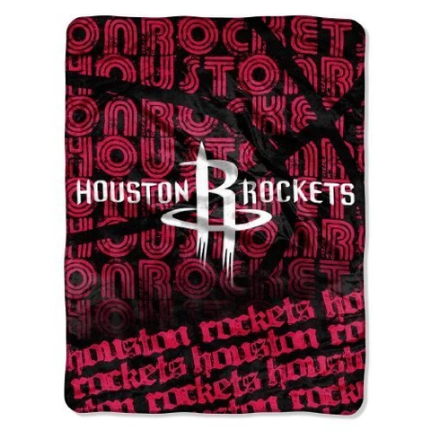 Northwest 059 NBA Houston Rockets Redux Micro Raschel Throw Blanket, 46x60-Inch Cover