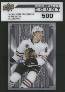 2024-25 UPPER DECK SERIES 2 HOCKEY POPULATION COUNT 500, 1000 - AUS LISTE AUSWÄHLEN! - Bild 1 von 50