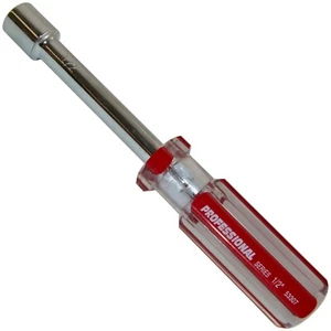 1/2" Nut Driver with Hollow Shaft to 1.15" Depth, Made in USA - Picture 1 of 2
