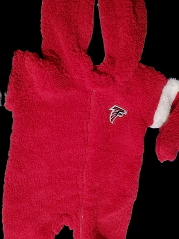 Outerstuff NFL Atlanta Falcons Infant Fleece Bunting size 3 to 6 months Cover