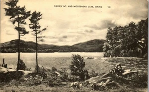 Vintage Postcard Squaw Mt * Moosehead Lake Maine ME Divided Back Pretty - Picture 1 of 4