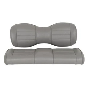 Cojines de asiento trasero gris para carro de golf para kits de asiento trasero MadJax Genesis 250/300 - Imagen 1 de 6