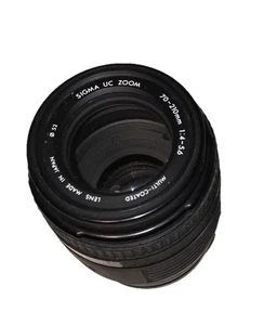 Sigma UC Zoom 70-210mm F4-5.6 with Minolta/Sony , Untested For Parts Or Repairs - Picture 1 of 5
