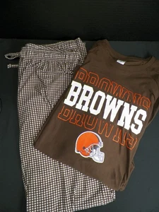 Cleveland Browns Men's NFL Team Apparel Sleepwear Pajamas Size XL - Bild 1 von 5