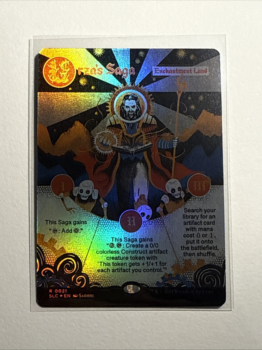 Land Foil Magic: The Gathering Trading Card Games Urza's Saga