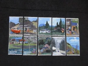 JAPAN PREFECTURAL STAMPS ( HOMETOWNS SCENES IN MY HEART SERIES NO.8 ) USED - Picture 1 of 1
