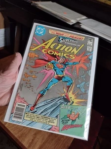 DC Action Comics #517 "THE WAR FOR PEACE" Aquaman Begins Newstand! VF/VF+ - Picture 1 of 5