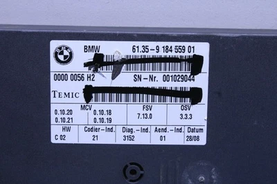 2008-2010 BMW 528i 535i 550i M5 Front Seat Memory Module 61359184559 OEM Used - Изображение 1 из 4