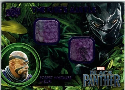 Black Panther Marvel Costume Card KM-ZU Forest Whitaker as Zuri Memorabilia (b) - Image 1 of 2