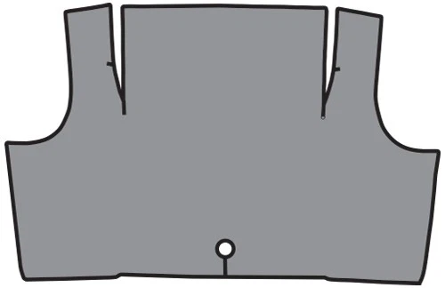 1967-1968 Mercury Cougar Trunk Mat - TM Vinyl | Fits: Coupe - Image 1 of 2