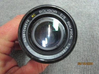 Soligor C/D Dualfocal 1.4/85mm +1:4/85mm 1:4/135mm Lens - Image 1 of 4