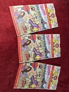 NEW! 3 McDonald's Happy Meal Bags Barbie - Picture 1 of 8