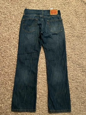 EUC Levi's 527 Jeans Bootcut Mens tag=29x30 (MEASURED 29x28) (9705) - Image 1 of 4