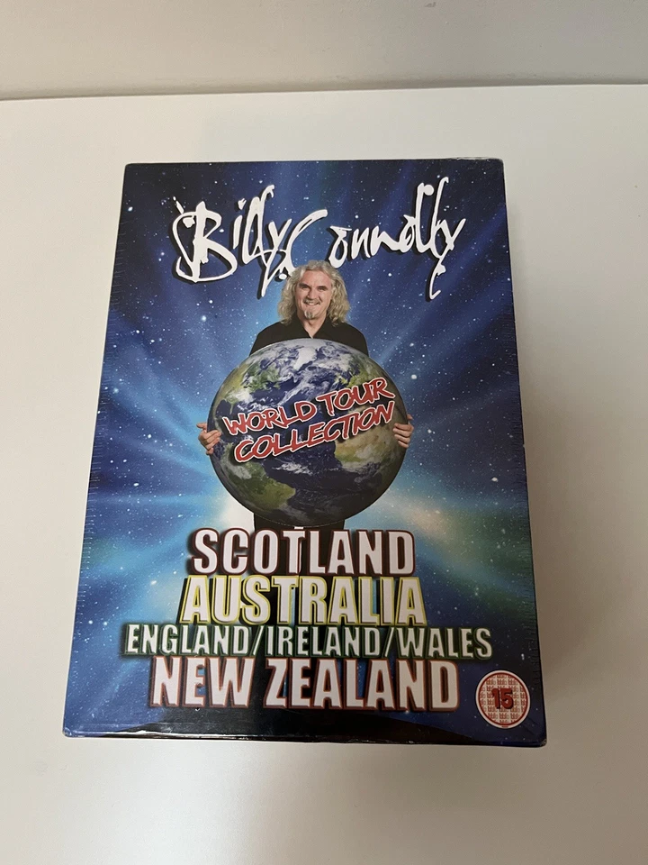 BILLY CONNOLLY World Tour Collection - Australia England Scotland - NEW & SEALED - Image 1 of 3