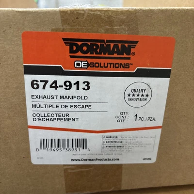 Dorman 674-913, комплект выпускного коллектора, для Select 04-07 Chrysler/Dodge/Mitsubishi - Изображение 1 из 4