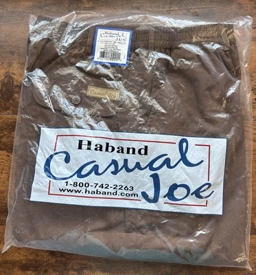 Nuevos Pantalones Haband Informales Joe Para Hombre Adulto Talla 38/M Marrón (BB) Foto 1 de 4