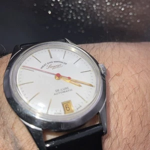 West End Watch Company Sowae De-Luxe Automatic Date Watch Lovely Condition - Picture 1 of 18