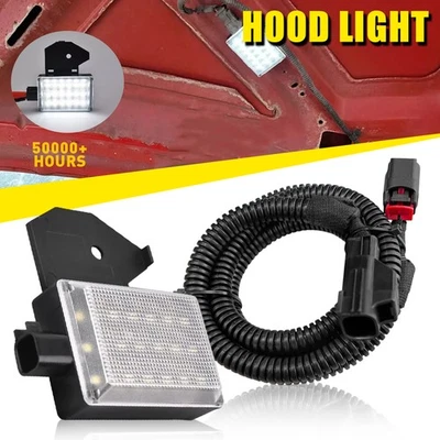 Arnés de luz de cableado LED de cortesía debajo del capó para conjunto Cherokee/Wrangler Jeep Foto 1 de 4