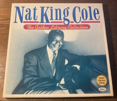 Nat King Cole (4) Lp Box Set! Golden Library Collection! Capitol/1984! NM Vinyl! - Image 1 of 4
