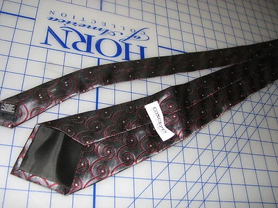 * Мужское платье галстук шеи шелковые концепции claiborne красный серый - Изображение 1 из 2