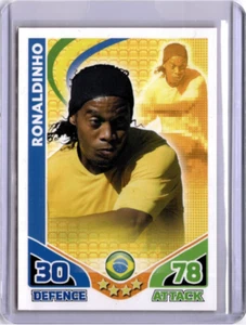 #031 - RONALDINHO - BRAZIL - TOPPS MATCH ATTAX 2010 WC - Picture 1 of 2