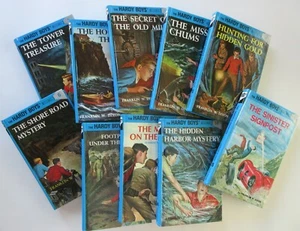 Lot of 10 Hardy Boys Mystery Stories Flashlight Series Ten Books Hardcover 1999 - Imagen 1 de 11