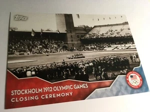 Topps Olympic Jumbo 2016 5x7 Estocolmo 1912 CC3 #'d 06/49 - Imagen 1 de 1