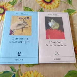 L'antidoto Della Malinconia L'avvocata Delle Vertigini -Meldini Adelphi 1994-6 - Imagen 1 de 10