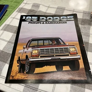 1985 Dodge Truck Pickup Power Ram Dealership Brochure Vintage - Picture 1 of 2