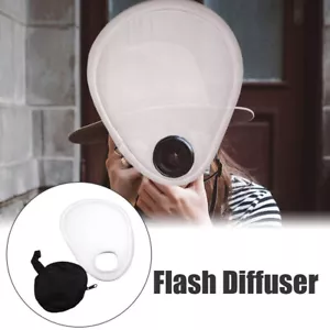 1pc Photography Flash Len Diffuser Reflector Flash Diffuser For DSLR Camera