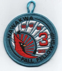 OA Nawakwa Lodge 3 Activity Patch, 2013 Fall Fellowship (eR2008-4), Mint! - Picture 1 of 1