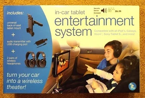 NEW IN BOX NRFB: Innovative Technology In-Car Tablet Entertainment System (READ) - Picture 1 of 6