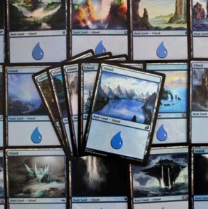 MTG Basic Land Pack (Magic The Gathering) - 25 Basic Islands - Picture 1 of 1