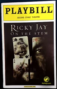 Playbill originale Ricky Jay sullo stelo - Foto 1 di 1