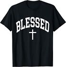 Blessed Cross Christian Religious Faith Unisex T-Shirt