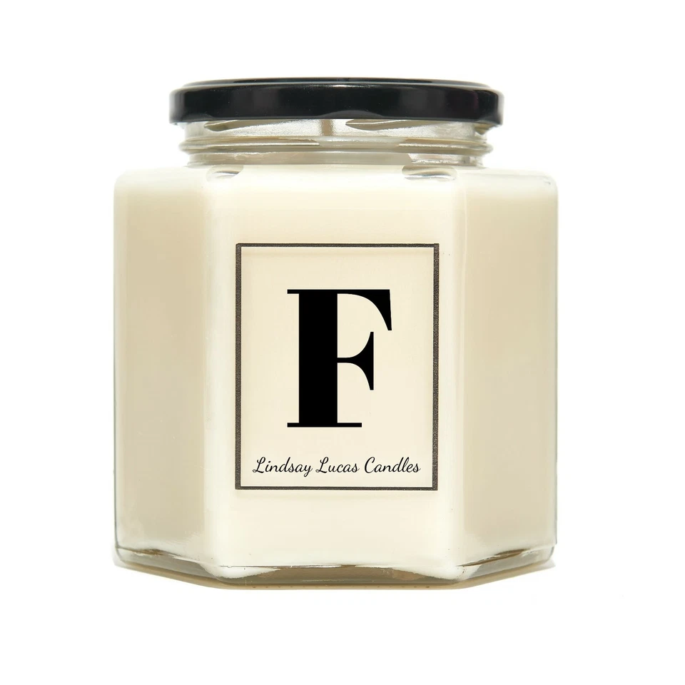 Letter F Alphabet Scented Candle - Image 1 of 4