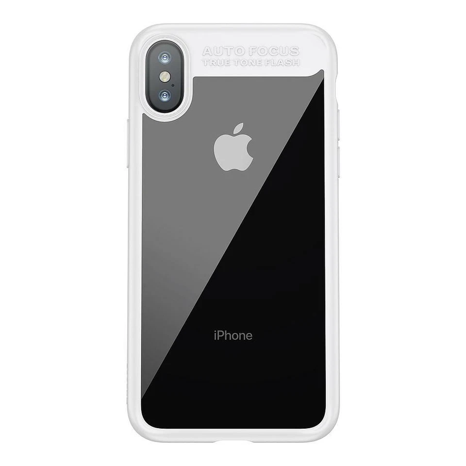 Funda BASEUS SUTHIN iPhone X Transparente ENFOQUE AUTOMÁTICO TONO VERDADERO FLASH Cubierta Premium Foto 1 de 4