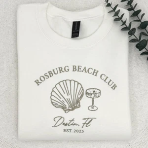 Camiseta de despedida de soltera bordada | Camisa de fiesta de novia y novia | Camisa de fiesta de playa - Imagen 1 de 5