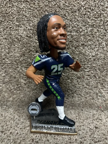 Rare Seattle Seahawks Richard Sherman Forever Bobblehead Cover