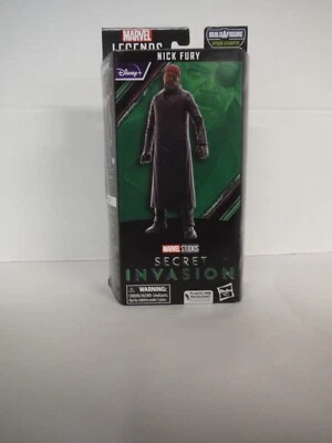 Figura de acción Marvel Legends Series Secret Invasion Nick Fury 6" BAF Hydra Stomp Foto 1 de 4