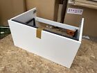 Brass And Clay 700Mm White Base / Vanity Unit Single Drawer Made In Italy