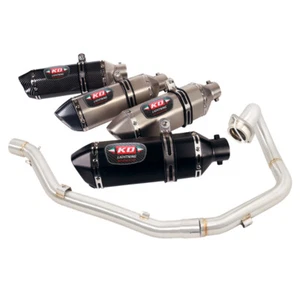 For Suzuki DRZ400S DRZ400SM 2000-2022 Whole Exhaust System Header Pipe Mufflers - Bild 1 von 11