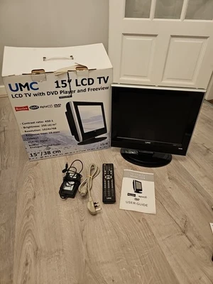 UMC  LCD TV DVD Combi Monitor 12V - With Remote Control  - Image 1 of 4