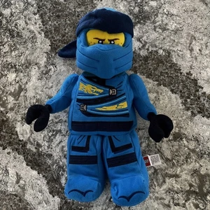LEGO NINJAGO Jay Ninja Warrior 13" Blue Plush Toy Doll Figure Soft Stuffed - Picture 1 of 5